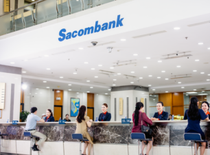 Lợi nhuận trước thuế của ngân hàng Sacombank đạt hơn 4.700 tỷ đồng