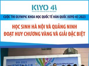 Học sinh Việt Nam thể hiện xuất sắc tại Olympic Khoa học Hàn Quốc