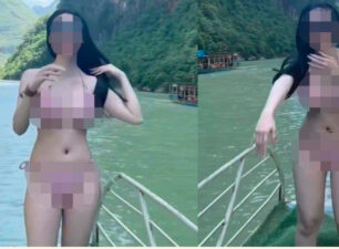 Hà Giang lên tiếng vụ nữ du khách mặc bikini đi thuyền trên sông Nho Quế
