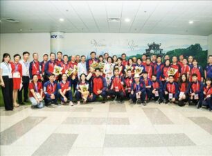 Đoàn Thể thao Việt Nam về nước sau hành trình ASIAD 19