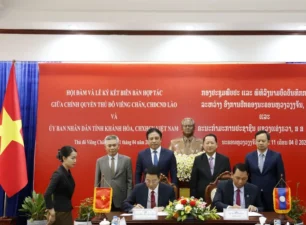 Khánh Hòa đẩy mạnh giao thương và hợp tác du lịch với thủ đô Vientiane của Lào
